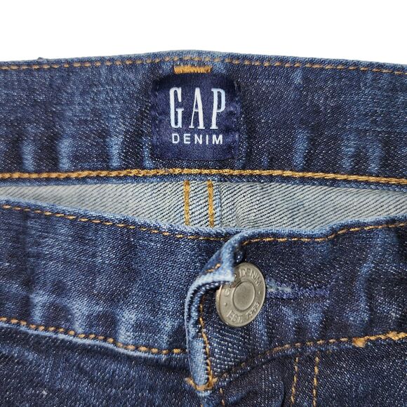 GAP DENIM True Skinny Classic Rise Blue Denim Jeans Women's Size 31X32 - Picture 5 of 8